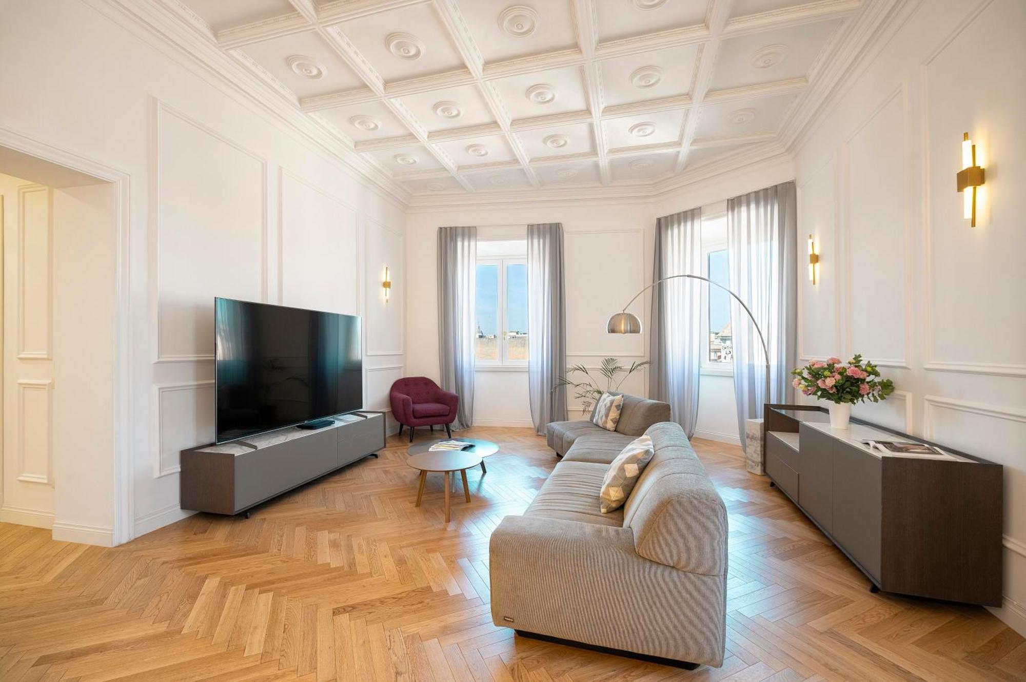 Sjr Luxury Apartment Trevi Fountain Rome Luaran gambar