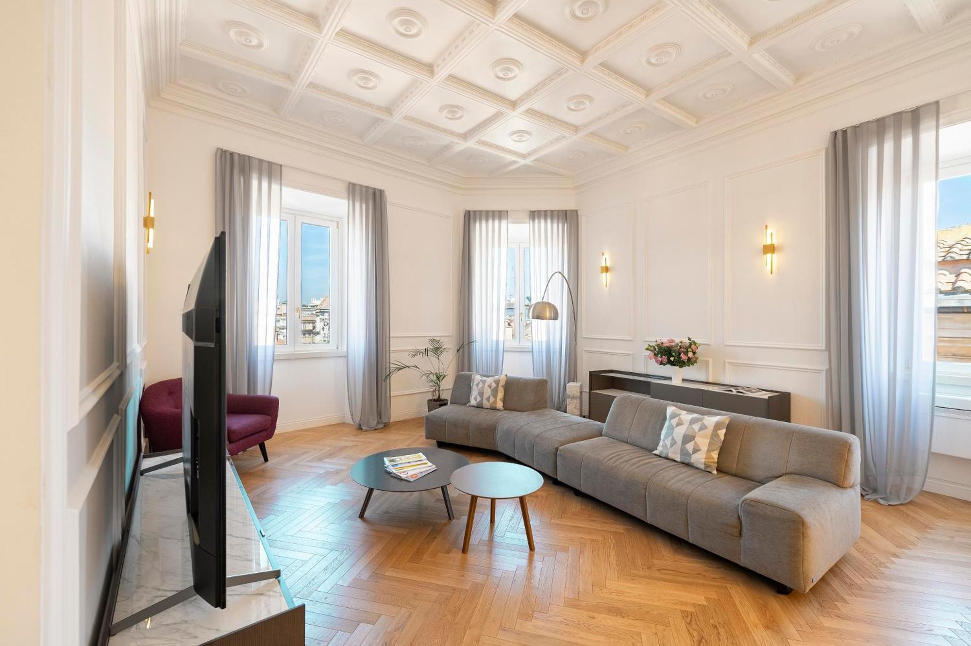 Sjr Luxury Apartment Trevi Fountain Rome Luaran gambar